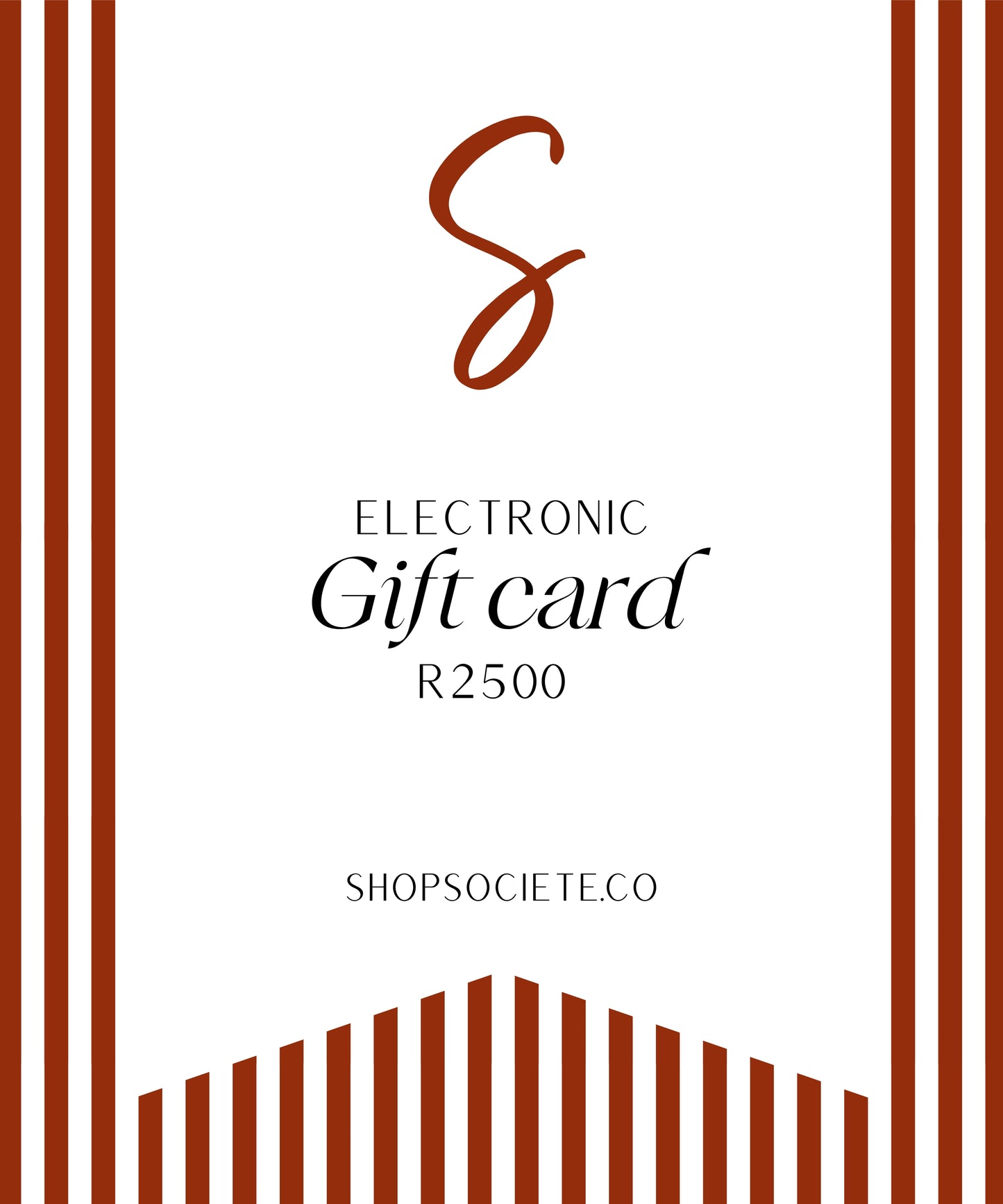 Société by Giorgio Gift Card