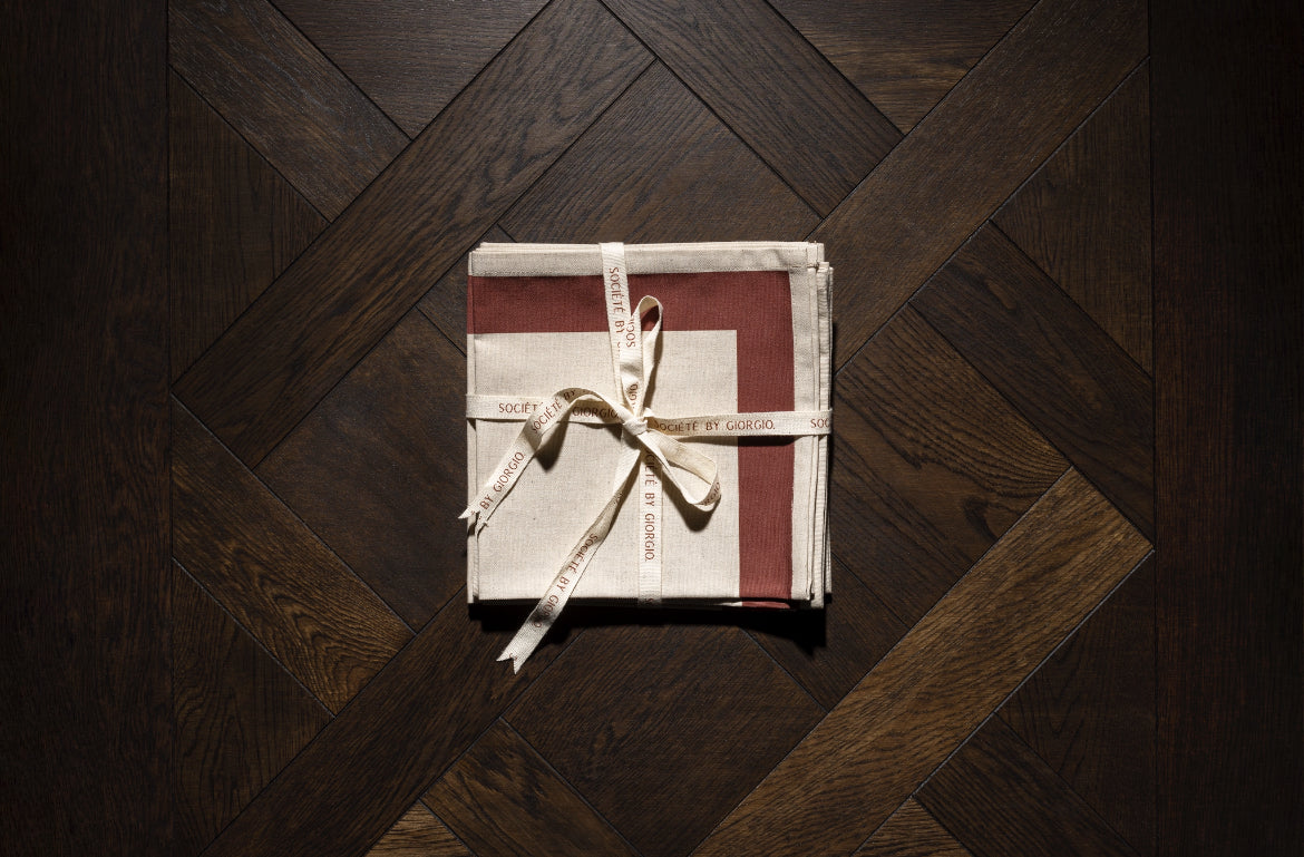 Farmstyle Stripe Napkins - Sold individually