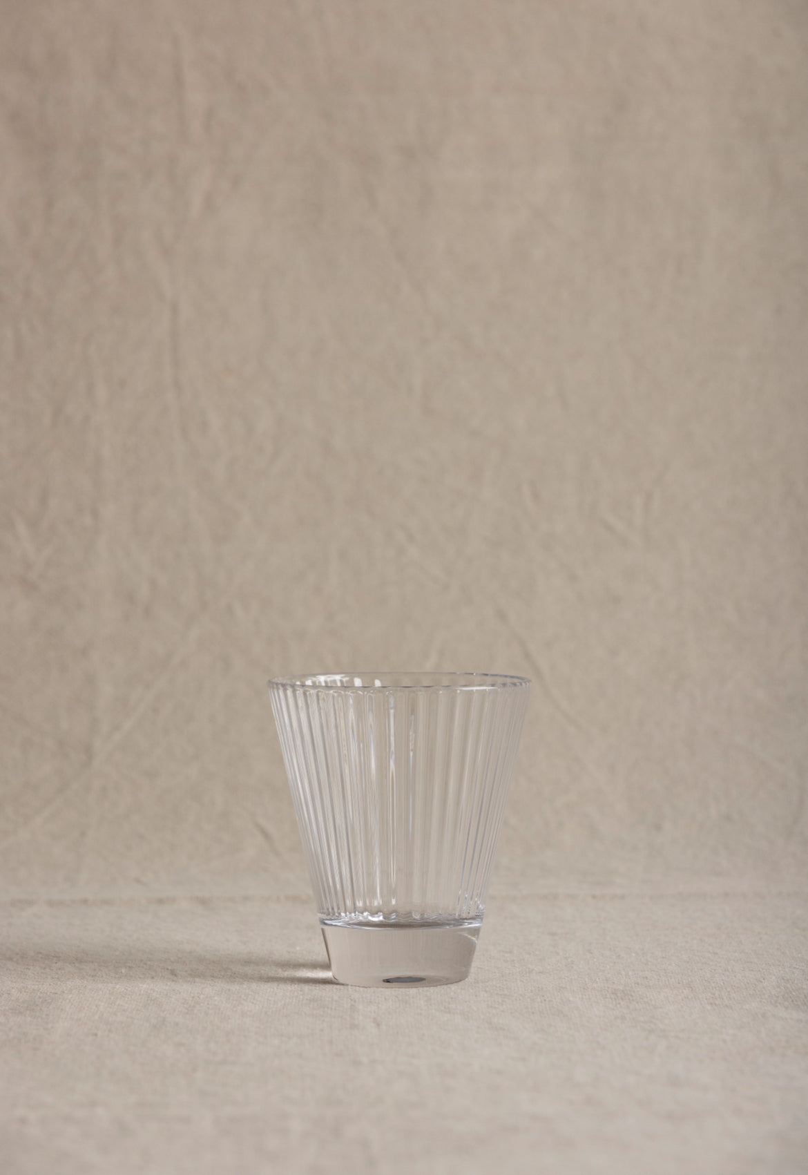 Olivia Oval Clear water Glasses - Set of 4
