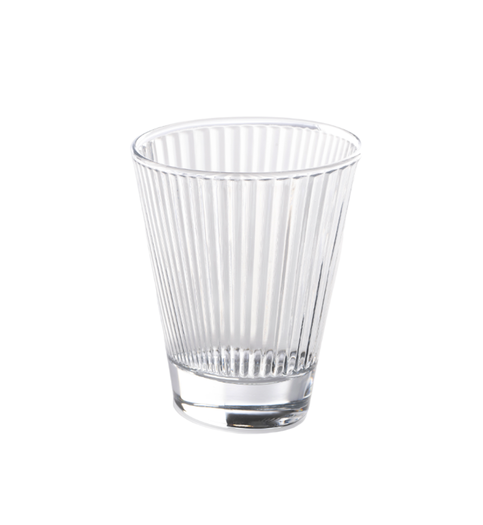 Olivia Oval Clear water Glasses - Set of 4