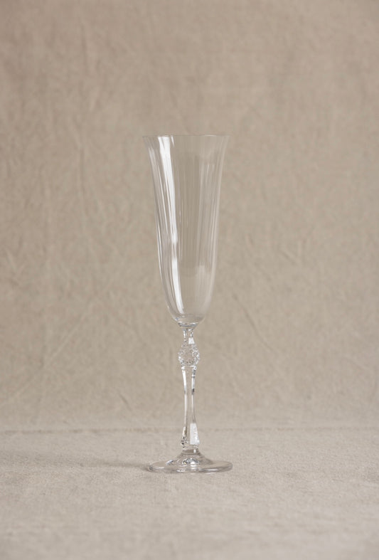 Bohemia Crystal Parus Optic Champagne Flute – Set of 6