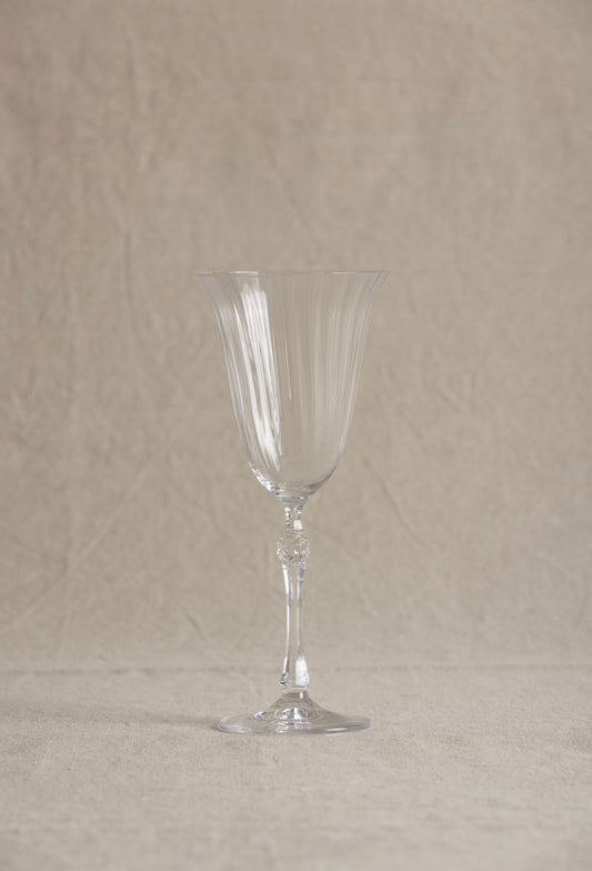 Bohemia Crystal Parus Optic White Wine Glass - Set of 6