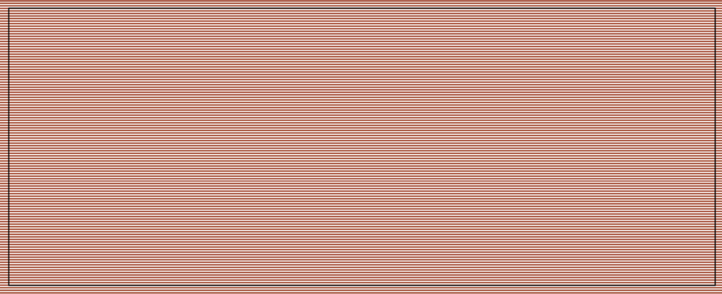 Red Pinstripe Tablecloth - 10-12 seater