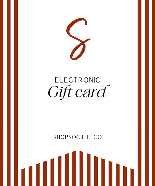 Société by Giorgio Gift Card